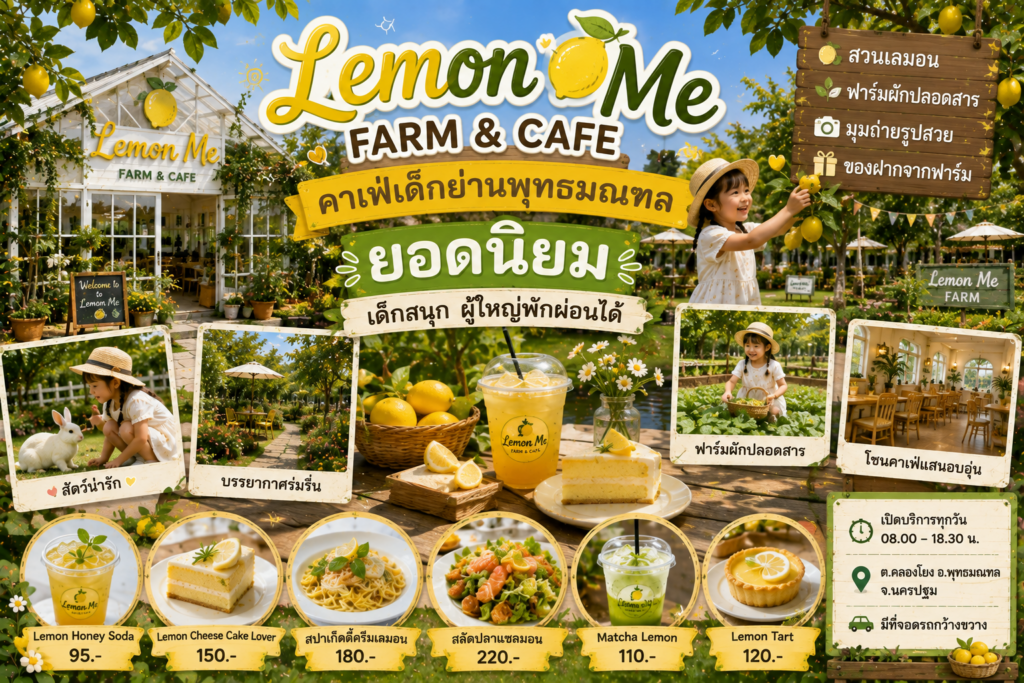 คาเฟ่เด็กย่านพุทธมณฑลยอดนิยม