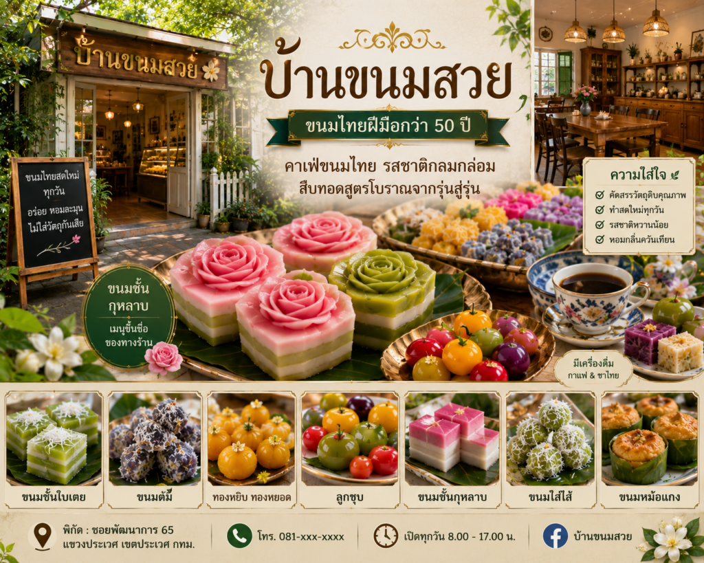 คาเฟ่ขนมไทย 