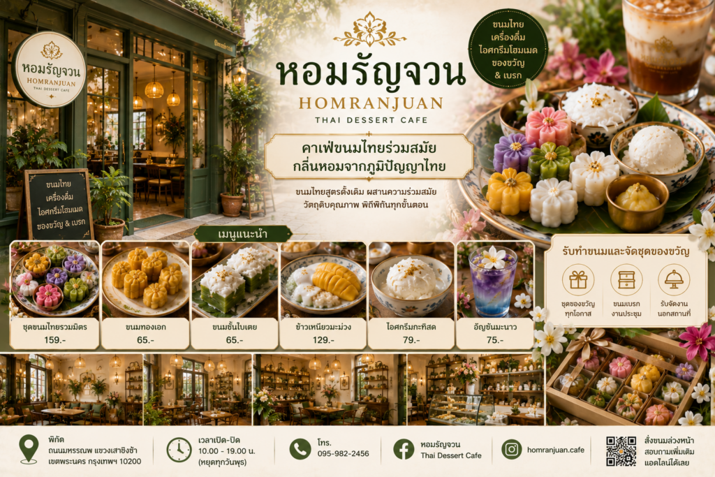 คาเฟ่ขนมไทย