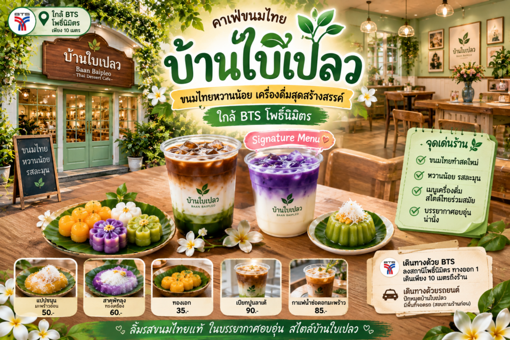 คาเฟ่ขนมไทย