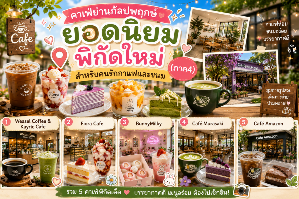 คาเฟ่ย่านกัลปพฤกษ์