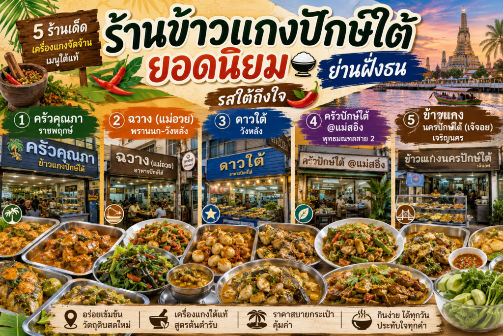 ร้านข้าวแกงปักษ์ใต้