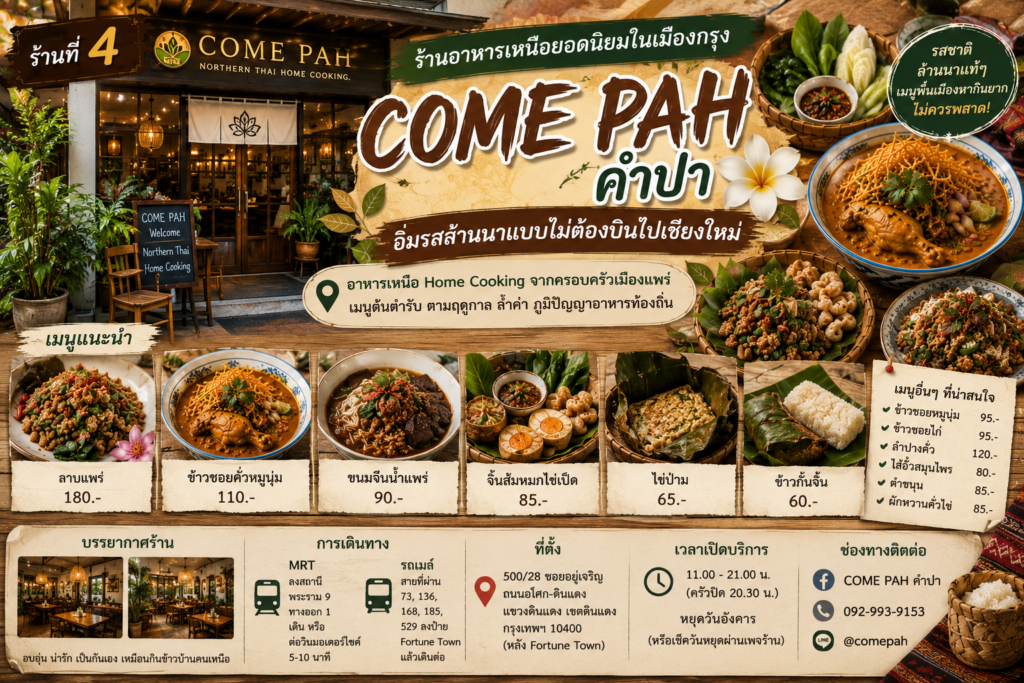 ร้านอาหารเหนือ