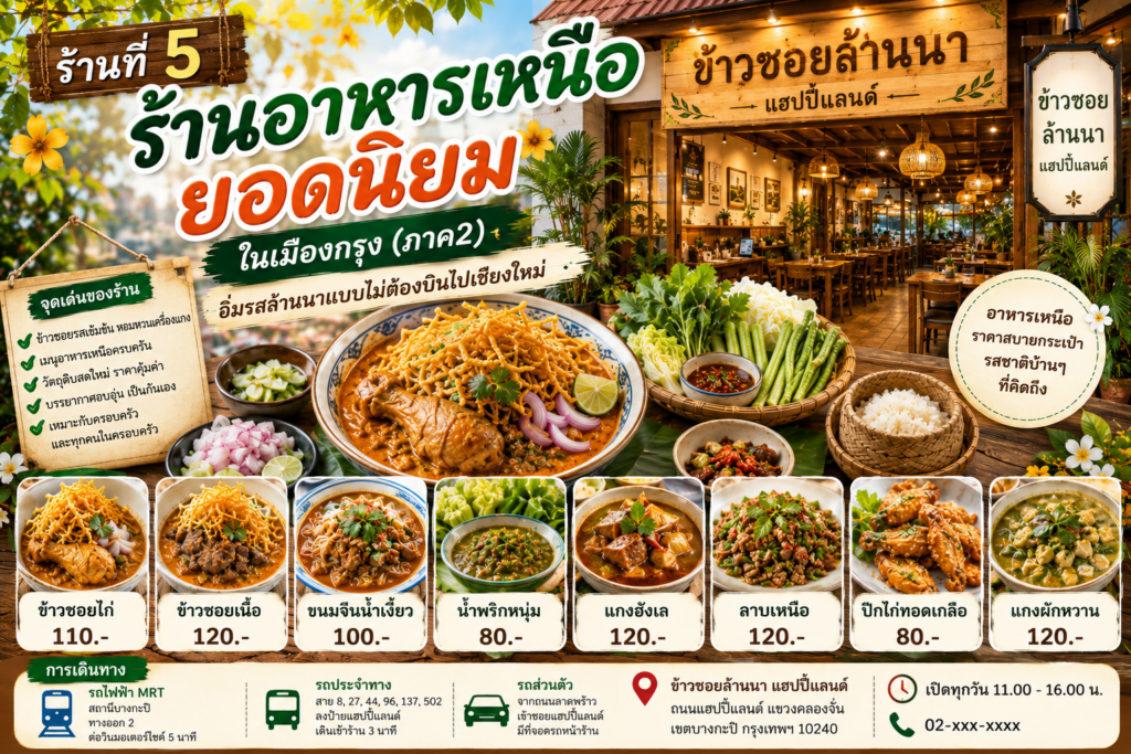 ร้านอาหารเหนือ