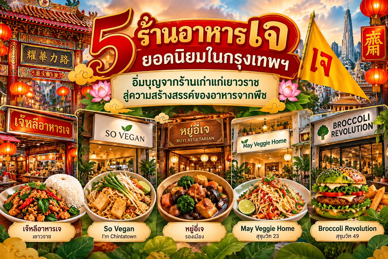 ร้านอาหารเจ